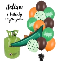 Hlium set - Dino party balnov buket s prsluenstvom