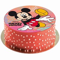 Jedl papier na tortu Mickey 20 cm