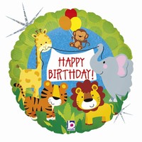 BALNIK fliov Happy Birthday Jungle 46cm