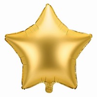 Balnik fliov Hviezda zlat 48cm