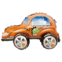 Balnik fliov 4D auto Beetle oranov 57 x 38 cm