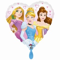 Balnik fliov Disney princezn, srdce 45 cm