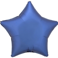 Balnik fliov Hviezda satnov modr 48 cm