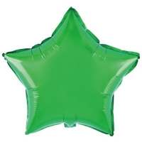 Balnik fliov Hviezda zelen 45 cm