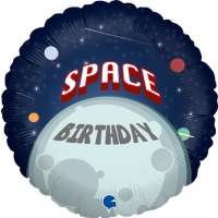 Balnik fliov Space Birthday 46 cm