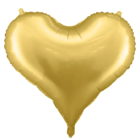 Balnik fliov Srdce zlat 61 x 53 cm