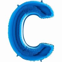 Balnik fliov psmeno modr C 102 cm