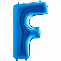 Balnik fliov psmeno modr F 102 cm