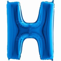 Balnik fliov psmeno modr H 102 cm