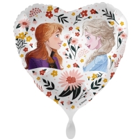 Balnik fliov Srdce Elsa & Anna Floral 43 cm