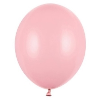 Balniky latexov pastelov Baby Pink 23 cm 100 ks