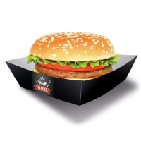 Boxy na Burgery papierov BbQ&Grill Party 13x13 cm, 4 ks