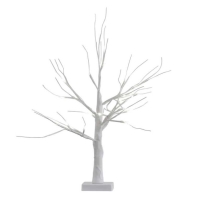 Dekorcia strom s LED svetielkami biela 40 cm