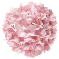 Dekorcia umel kvetina Hortenzia ruov 20 cm