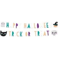 Girlanda Happy Halloween "Trick or treat" 2 ks