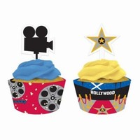 Koky na cupcakes so zpichmi Hollywood 12 ks