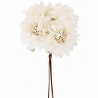 Kvety dekoran umel ampa 26 cm, 4 ks