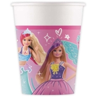 Tgliky papierov Barbie Fantasy 200 ml 8 ks