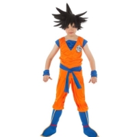 Kostm detsk Goku ve. 128 cm