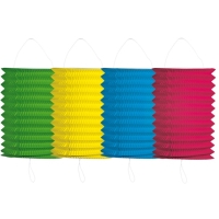 Lampiny valcov Color mix farieb 16 cm, 1 ks