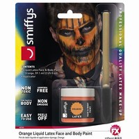 Latexov make-up oranov s apliktorom