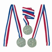 Medaile plastov 12 ks