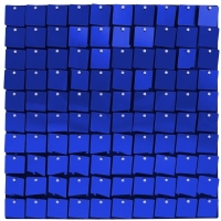 Panel dekoran, modr 30x30 cm, 100 tvorcov