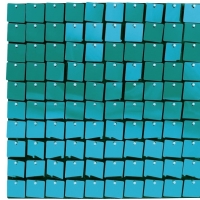 Panel dekoran, svetlo modr 30x30 cm, 100 tvorcov