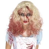 Parocha blond krvav Zombie Alica