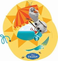 Pozvnky Frozen Olaf v lete 6 ks