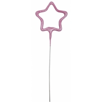 Prskavka glitrov Hviezda ruov 17,8 cm