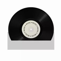 Stojanek na menovku Vinylov plata 3,5 cm (4 ks)