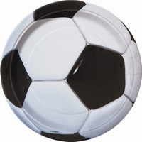 Taniere papierov Futbalov lopta Eco 22 cm, 8 ks