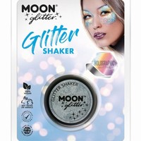 Trblietky Glitter Shaker holografick strieborn
