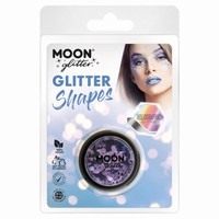 Trblietky Glitter Shapes holografick fialov