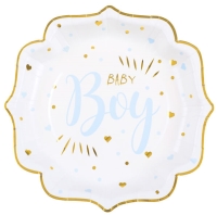 Taniere papierov Baby Boy 21 x 21 cm 10 ks