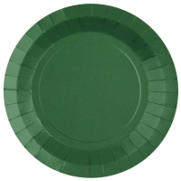 Taniere papierov tmavo zelen 22,5 cm 10 ks
