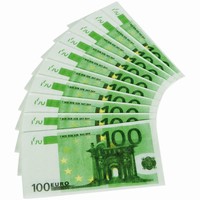 Servtky papierov 100 Euro, 33 x 33 cm, 10 ks