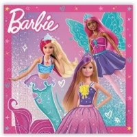 Servtky papierov Barbie Fantasy 33 x 33 cm 20 ks