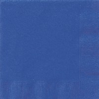 Servtky papierov krovsky modr 16,5x16,5 cm (50 ks)