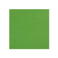 Servtky papierov zelen 21 x 20 cm 10 ks