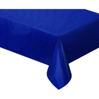Obrus fliov metalicky modr 137 x 183 cm