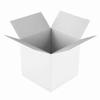 Krabica kartnov na balniky biela 65 x 65 x 65 cm