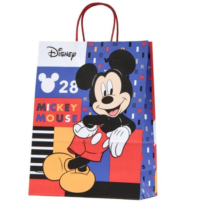 Dárková taška Disney Mickey mouse 26 x 35 x 12 cm