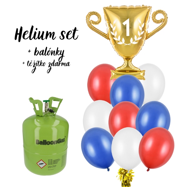 Hélium a balóniky - Fandíme hokeju - Pohár - 9 balónikov mix