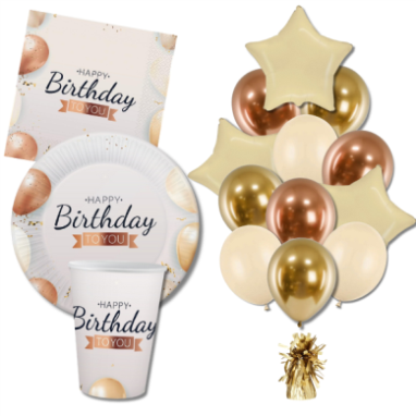 Narozenový set HB To You s balónky
