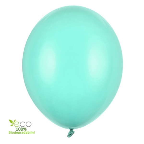 Balónky latexové pastelové mint - 30 cm 1 ks