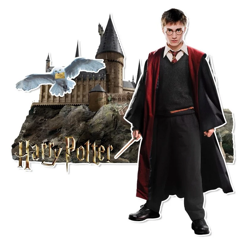 Nlepka 3D Harry Potter Rokfortsk hrad 8.5 x 31cm