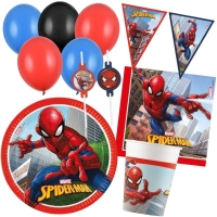 Party set - Spiderman - stolovanie, dekorcia pre 8 osb