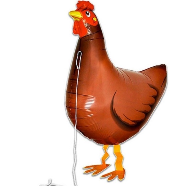 BALÓNEK chodící Slepička 24